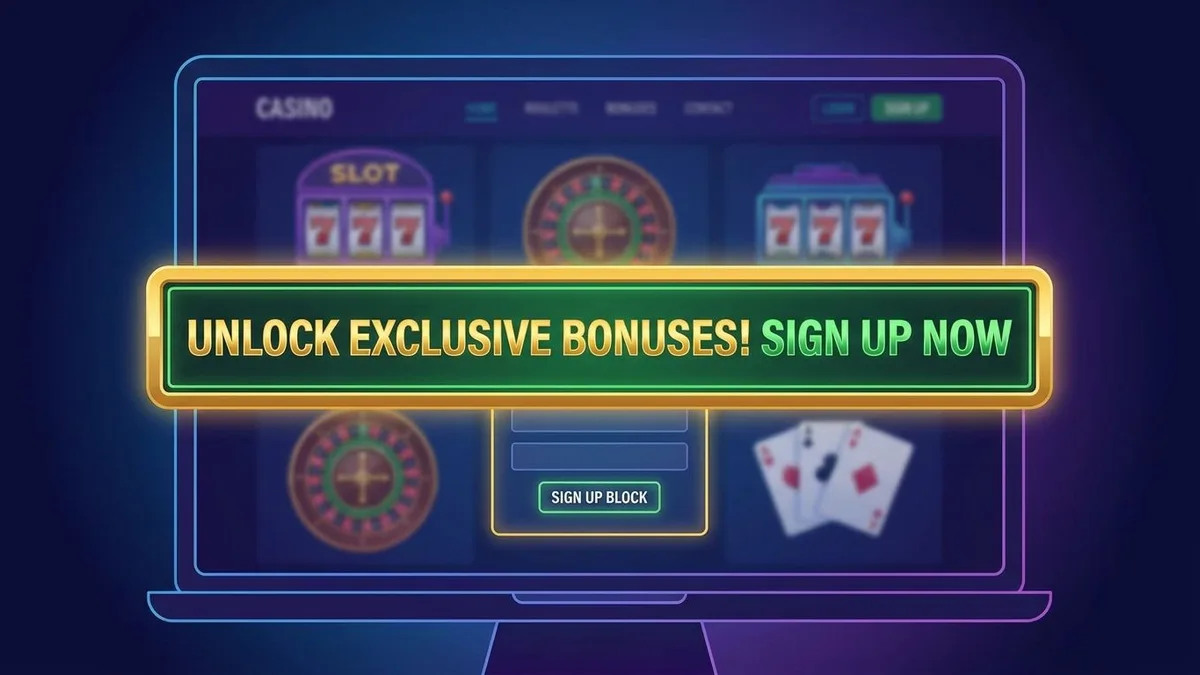 Sign Up With Bonus